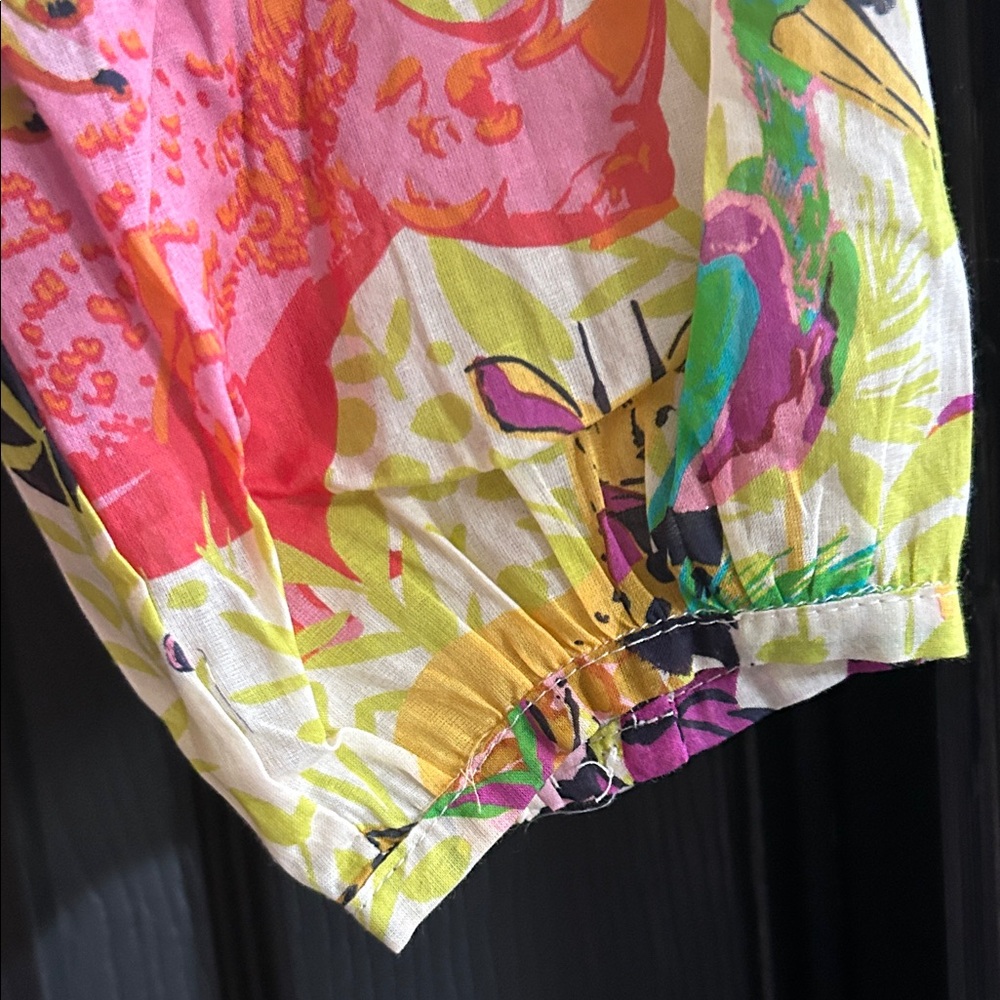 Jcrew Safari Print Dress XS - Picture 4 of 8